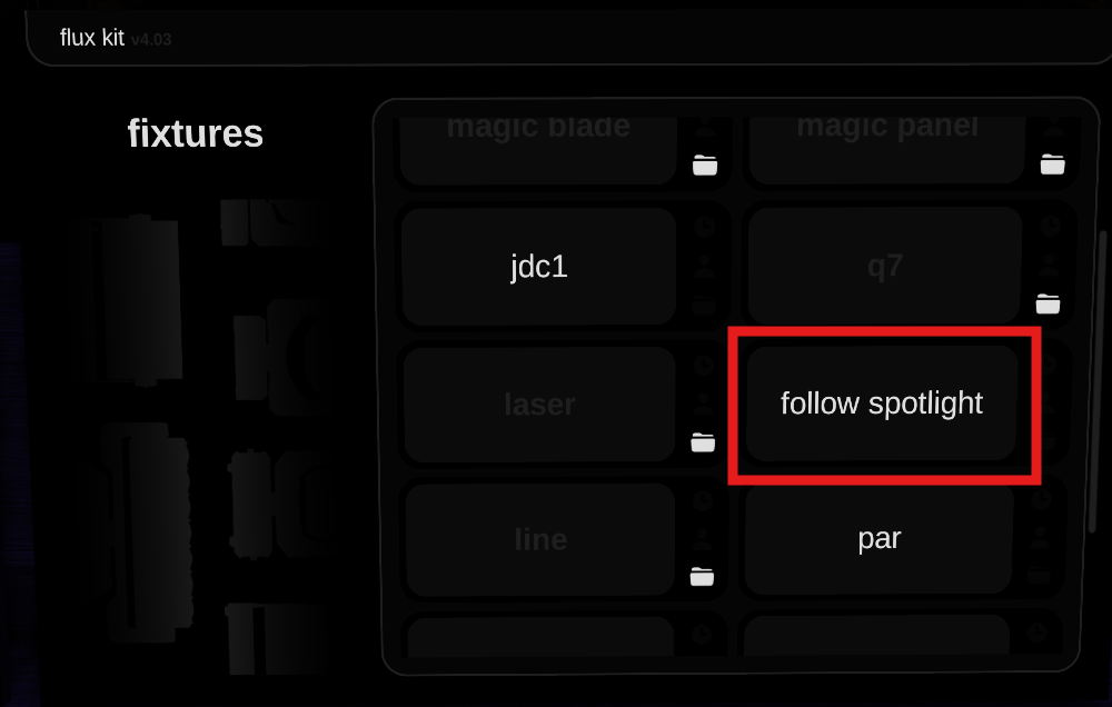 Fixtures - Spotlight