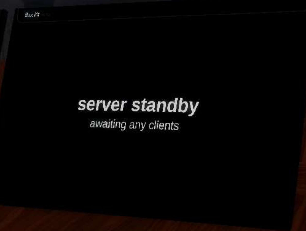 Server Standby Page